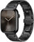 Mastten Metallarmband Kompatibel mit Apple Watch 10 Armband - 46mm 45mm 44mm 49mm 42mm iWatch Armbadn für Herren - Edelstahl Ersatzarmband für iWatch Series 10 9 8 7 6 5 4 3 2 1 SE Ultra, Schwarz