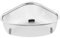 Triangle Corner Strainer Triangular Sink Drain Basket for Kitchen Multi-Functional Corner Strainer, No Punching Required for Draining Fruits and Vegetables