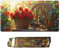 Gaming Mauspad, Mauspad XXL 1000 x 500 x 3 mm Mousepad Flower Basket Birds Mauspad Gaming Zubehör mit Anti Rutsch Basis Mouse Pad Wasserdicht und Langlebig für Maus und Tastatur, Home Dekoration m-512