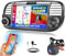 [2+64G] Android 13 Autoradio per Fiat 500 2007-2015 con Wireless Carplay Android Auto, 7 Pollici Schermo Stereo con Bluetooth/WiFi/GPS/Telecamera Posteriore/FM/RDS/EQ/SWC