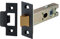 CE Certified 3” Heavy Duty Fire Rated Matt Black Sprung Tubular Door Latch Lock 75mm – for Internal and External Doors