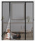 Zanzariera Magnetica per Porte,190x225cm Doppia Apertura Laterale Zanzariera Porta Finestra con Calamita Chiusura Automatica Tenda per Balcone Patio,Nero puro
