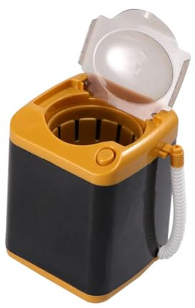 BESPORTBLE 1pezzi Mini Lavatrice Giocattolo Elettrica Con Cesto Di Scarico Per Ragazzo Ragazza Elettrodomestico Creativo Per Giochi Di Ruolo Simulazione Rotazione e Aggiunta Acqua Regalo Per