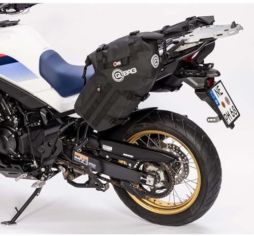 QBAG Satteltaschenpaar Enduro – Wasserdicht 48L – Polyamid – Schwarz