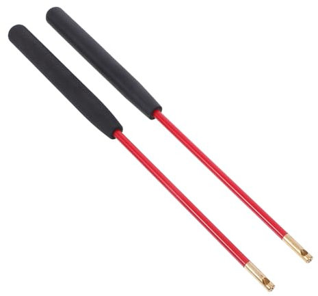 Milisten Chinesische Drehstäbe Aus Diabolo-steuerstäbe Für Fitness Und Tricks Diabolo-stäbe Mit Fünf Lagern rutschfeste Griffe Für Indoor Und Outdoor-aktivitäten