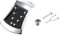 Mandolin Tailpiece Spare Parts for 8 String Mandolin - Metal Replacement Tailpiece with Easy Installation for Enhanced Sound Quality