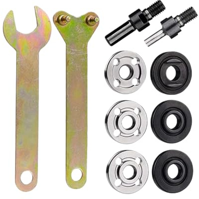Winkelschleifer Adapter Für Bohrmaschine, Mit Schraubenschlüssel Und Sicherheitsverriegelung, Winkelschleifer Zubehör, Für Schneiden Polieren Metall Beton Schleifen Ecken Enge