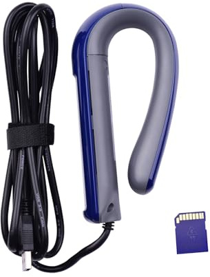 Dioche Handheld-Vollfarb-3D-Scanner 2.0, USB-Plug-and-Play, Hohe Präzision für 3D-Druck und Modellierung, Unterstützt OBJ/PLY/STL-Ausgaben, Kompaktes und Tragbares Design