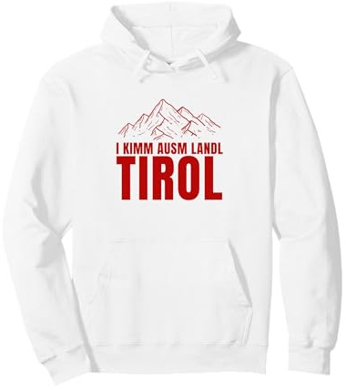 Tirol. DJ Apres Ski Outfit. Es ist Zeit Tirol zu feiern Pullover Hoodie
