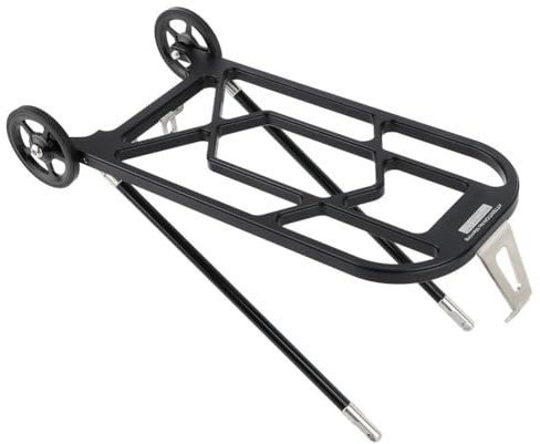 Gepäckträger für Brompton-Falträder mit CNC-Aluminiumlegierung, leichte Gepäckhalterung, geeignet für United Trifold