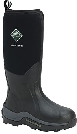 Muck Boots Arctic Sport, Unisex-Erwachsene Outdoor Fitnessschuhe, Schwarz (black), 38 EU