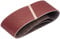 Bosch 2609256200 Sanding Belts for Belt Sanders 65 x 410 mm Grit Size 80 Pack of 3 Sheets Red