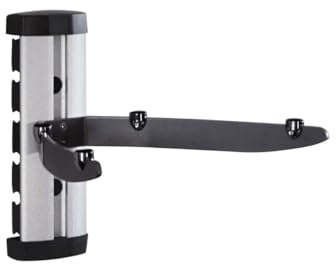 Engel LunixPro-DVD AC0538E Soporte de Pared para DVD, TDT, Vídeo y HiFi, Ajustable en Altura, Carga Máxima 10 kg, Sistema de Gestión de Cables, Color Negro