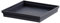 EDA Plastiques Soucoupe TOSCANE carré pour Pot 13626 G.ANT Gris anthracite 32.6 x 32.6 cm