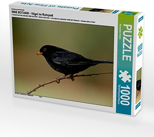 CALVENDO Puzzle INNE BOTANIK - Vögel im Ruhrpott 1000 Teile Lege-Größe 64 x 48 cm Foto-Puzzle Bild von Alexander Krebs