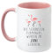 TassenTicker® - ''Die schönsten Flamingos werden im Juni geboren'' - Pink - Geburtstag-Tasse - hochwertige Qualität - Freundin - Schwester - Mama - Tochter - Nichte - Schatz - Geschenk (Juni)