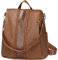 VASCHY Damen-Rucksack, braun, one size, Handrucksäcke