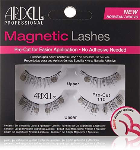 Forever Living Ardell Magnetische Falsche Wimpern | Magnetic Lashes Precut 110 | ohne Kleber | wiederverwendbar, Schwarz, 3 Stück