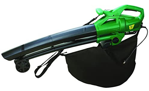 Green Cat Souffleur aspirateur 3000 W broyeur Feuilles Jardin Nettoyage avec Sac Eolo
