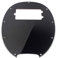 BESPORTBLE 4 Ply 9 Loch Humbucker Pickguard Bass Pickguard Scratch Plate für Musicman Musik Mann Stingray MM Style 4 String E-Gitarre Bass
