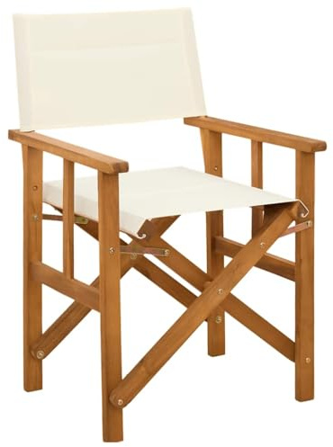 vidaXL Regiestuhl Massivholz Akazie