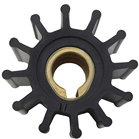 GHmarine Rohwasserpumpe, flexibles Gummi-Laufrad, ersetzt Jabsco Impeller 4568-0001