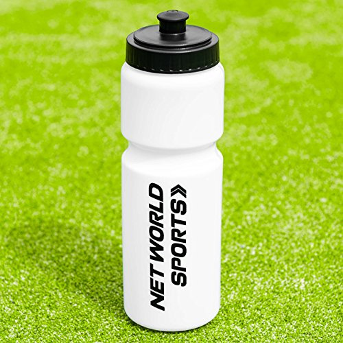 FORZA Sport-Trinkflaschen [750 ml] – BPA-frei, mit weichem Quetschverschluss – Ideal für Training, Fitnessstudio und Outdoor-Sportarten (Weiß, 1 Packung)