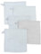 roba organic 5er Set Waschlappen 'Lil Planet' hellblau/sky, Musselin, Bio-Baumwolle, GOTS, 25x25cm