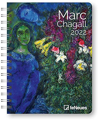 Marc Chagall 2022 - Diary - Buchkalender - Taschenkalender - Kunstkalender - 16,5x21,6: Diary
