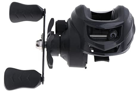 Harilla 7,2:1 Übersetzungsverhältnis High Baitcaster Angelrolle Baitcasting Rolle 12+1BB bis zu 8kg 15 Level Magnetbremse für Salzwasser Süßw, Schwarz Rechtshändig