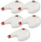 Pritt Korrekturroller Eco Flex, seitliche Anwendung, sofort überschreibbar, Bandlänge 10 m, Bandbreite 4,2 mm, Spar-Set mit 5 Rollern, 9H PRKEB VS weiß