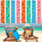 8er Pack Handtuchbänder für Strandstühle Kreuzfahrt Strandtücher Bänder Schwimmbad Strandkorb Strandtuchhalter Sommer Elastisch Winddicht Strand Zubehör (Obst, 30 x 5 cm)