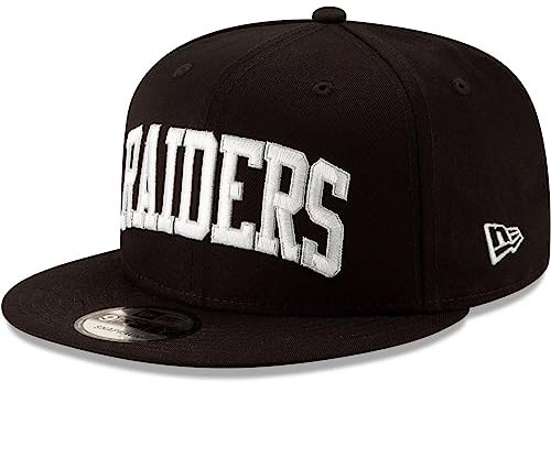 New Era NBA Herren 9Fifty Snapback Cap, Las Vegas Raiders Arch Logo, Einheitsgröße