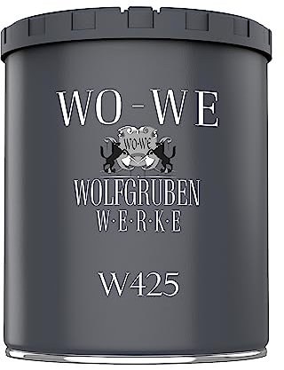 WO-WE Türen und Fensterlack 3in1 Türenlack Holzfenster Farbe Metall Tannengrün - 750ml