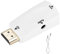 Audio Hdmi Adapter,Hdmi-Zu-Vga-Adapter-Konverter Mit 3,5-Mm-Audio-Klinkenkabel. Hdmi-Zu-Vga-Adapter. Hdmi-Zu-Vga-Adapter (White)