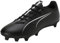 PUMA Unisex Ultra 5 Play FG/AG Soccer Shoe, Black White, 46 EU