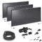 esotec Solar Bachlaufset Waterfall 305 13500, Komplettset, Bachlaufpumpe 13500l/h, Erdspieß Solarmodul, Solarbrunnen, DIY Wasserspiel, Gartenteichzubehör,Vogeltränke, Wasserfall, outdoor IP68 101978