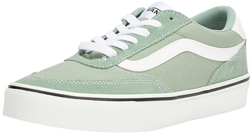 Vans Damen Brooklyn Ls Sneaker, Suede/Canvas Iceberg Green, 38 EU