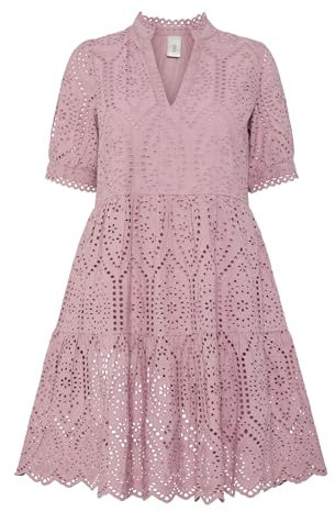 YAS Yasholi Holi SS Dress S. Noos, Lilla, L Donna
