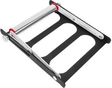 SEWOART Verstellbarer Stützrahmen Für Schneidemaschinen Edelstahl Höhenverstellbar Mit Rutschfester Halterung Metallständer Für Kappsägen Und Gehrungssägen Vielseitig Einsetzbar
