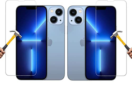 ino 2x Schutzglas kompatibel mit iphone 13 mini Panzerglas Panzerfolie Displayschutzglas Harte Folie Schutz Glasfolie Displayglas 9H Schutzfolie 13mini