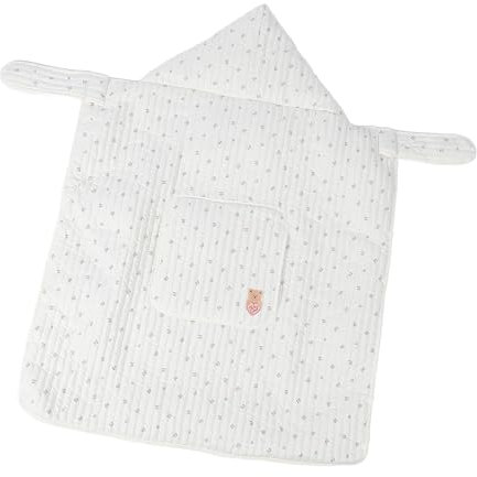 Couvercle de porte-bébé Résistant au Vent avec Grande Poche, Couverture de Poussette de Coton Premium, Conçue pour Toutes les Saisons