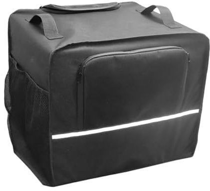 MOTHNUR Housse de Protection Épaisse pour Générateur Portable Résistante Aux Intempéries et Étanche Protection Extérieure pour Générateur Solaire avec Poches Latérales