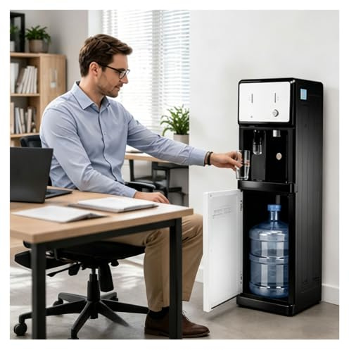 Dispensador De Agua De Pie De Carga Inferior, Enfriador De Agua Embotellada, Agua Caliente Y Fría, Ideal For Office Y Hogar