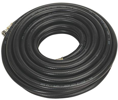 Sealey 10m x Ø10mm Heavy-Duty Air Hose with 1/4BSP Unions - AH10RX/38