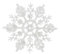 12 er Weihnachts-Sterne Morzine, Weiß