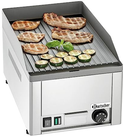 Bartscher Griddleplatte, TG, B330 gerillt Gastronomiebedarf
