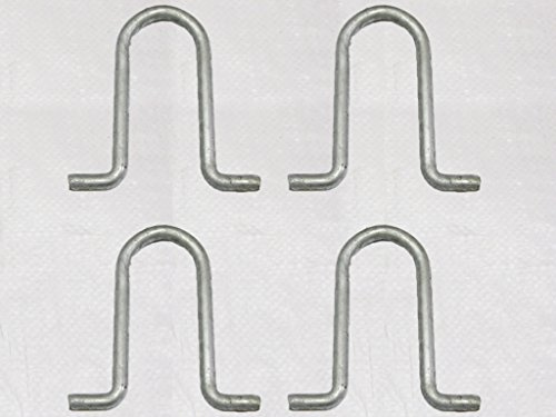 x4 Galvanised Concrete in 'U' Bolts