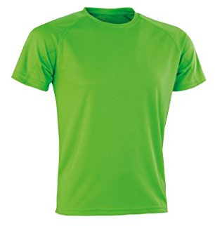 Spiro Mens Aircool T-Shirt (M) (Lime Punch)