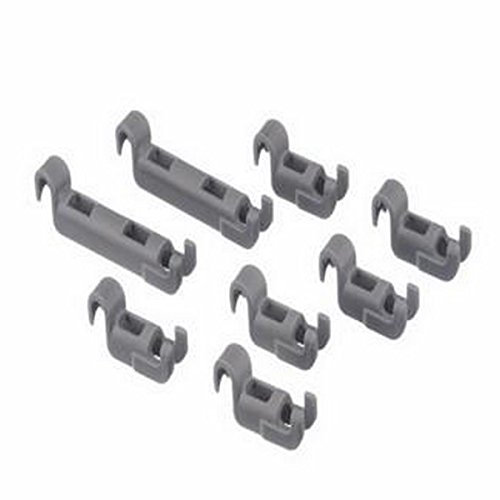 Clips pour ratelier panier inférieur (8pcs) Lave-vaisselle 00611472 BOSCH